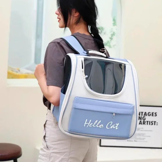 Mochila de Transporte para Pets com Visão Panorâmica – Conforto, Segurança e Praticidade em Cada Viagem