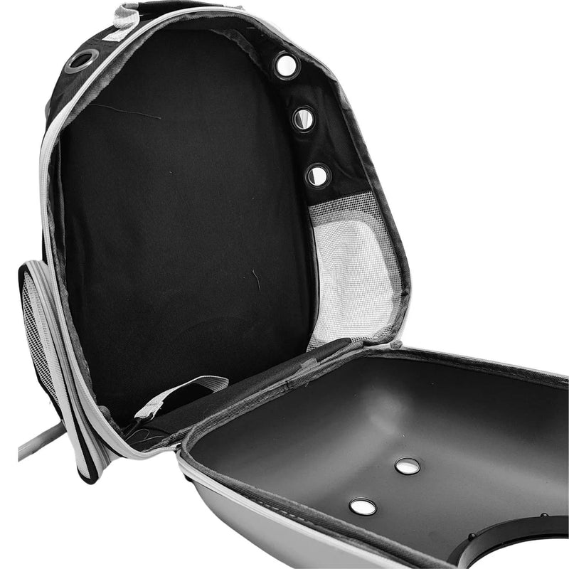 Mochila de Transporte para Pets com Ventilação e Abertura Lateral – Luatek LCW-BW38