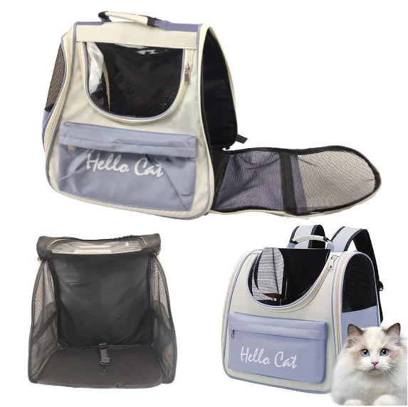 Mochila de Transporte para Pets com Visão Panorâmica – Conforto, Segurança e Praticidade em Cada Viagem