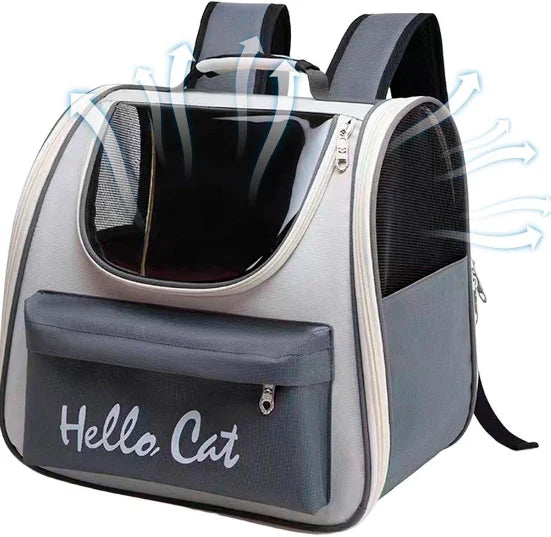 Mochila de Transporte para Pets com Visão Panorâmica – Conforto, Segurança e Praticidade em Cada Viagem