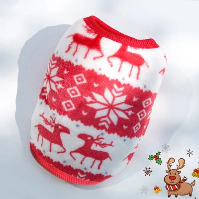 Colete de Inverno em Flanela para Cães e Gatos Pequenos – Roupa Quentinha, Macia e Estilosa | XXS ao M