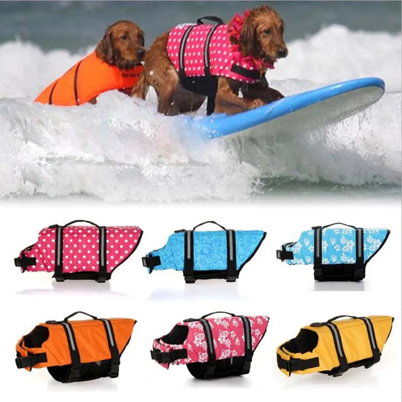 Colete Salva-Vidas para Cachorros – Seguro, Confortável e Estiloso para o Verão!