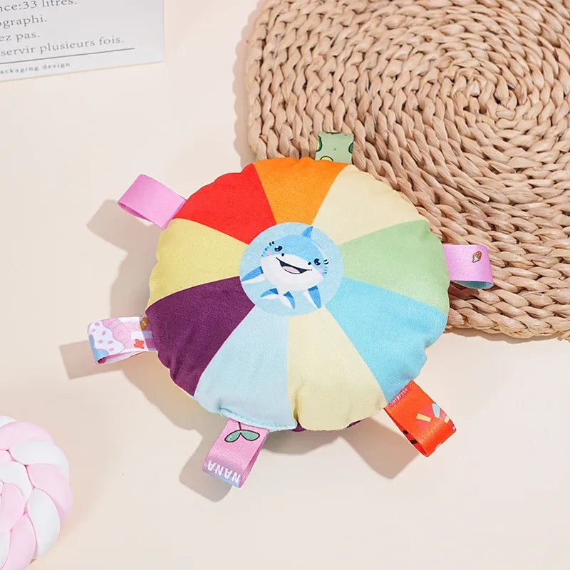 Disco Voador Arco-Íris Divertido – Brinquedo Interativo para Cães