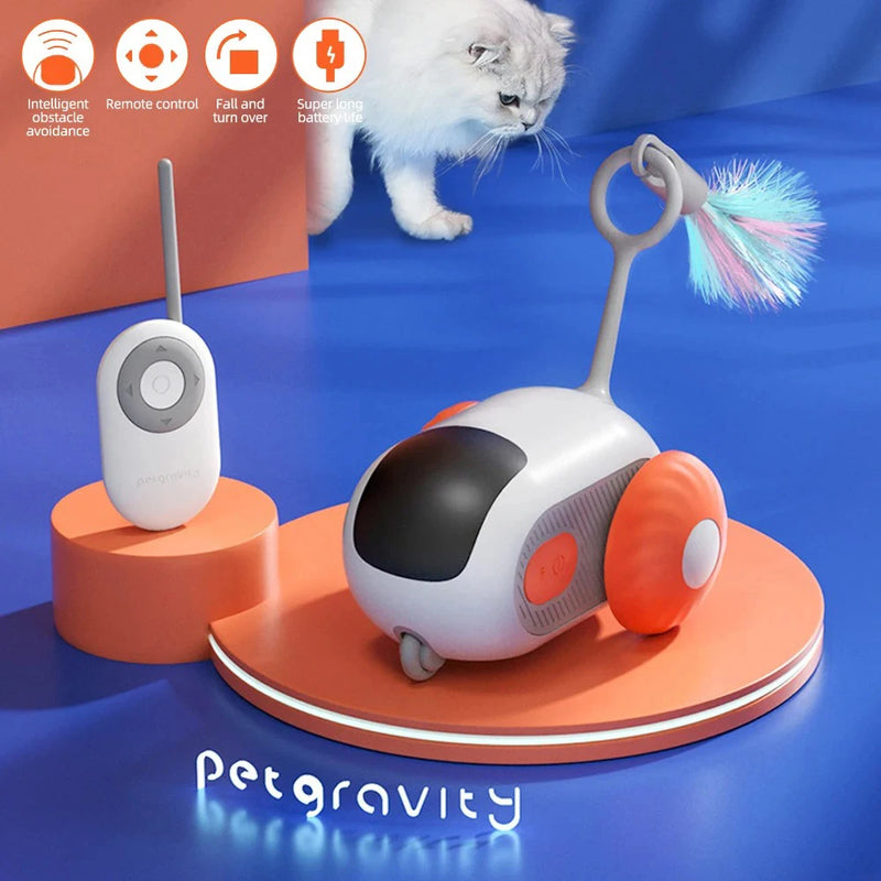 AuMigo TurboPet – Carrinho Interativo Inteligente para Gatos e Cães
