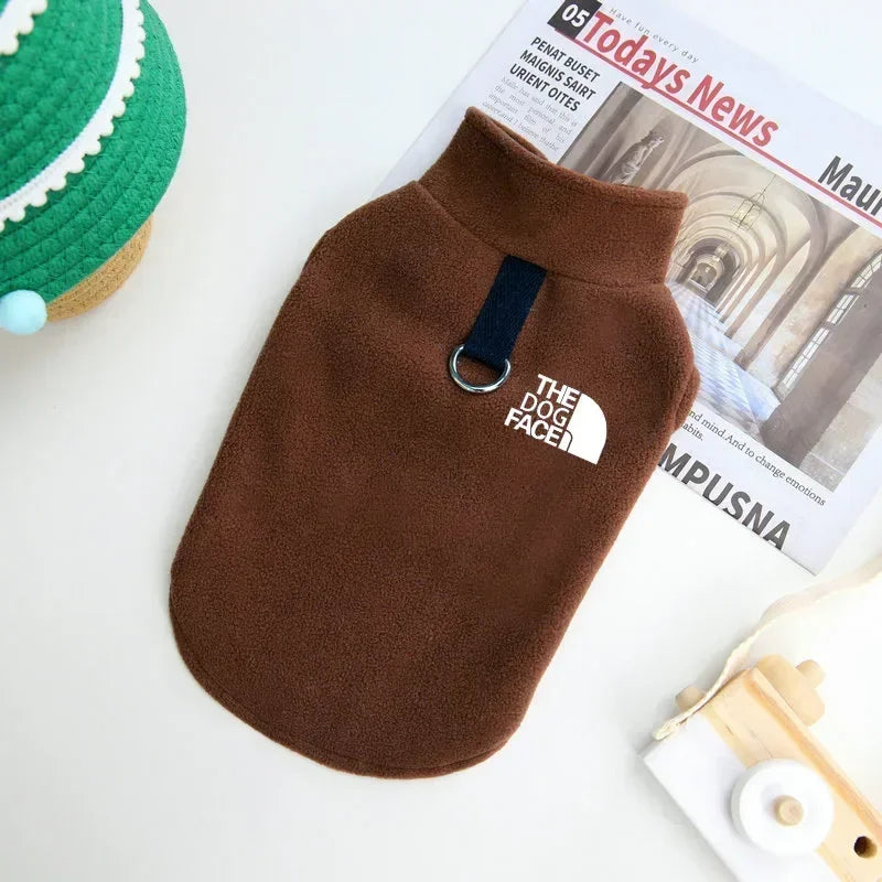 Casaco de Inverno para Cães Pequenos | Roupa Pet em Lã Fleece Quentinha – Chihuahua, Bulldog, Yorkshire