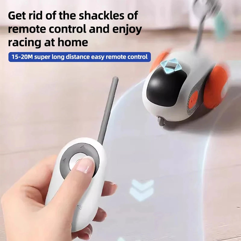 AuMigo TurboPet – Carrinho Interativo Inteligente para Gatos e Cães
