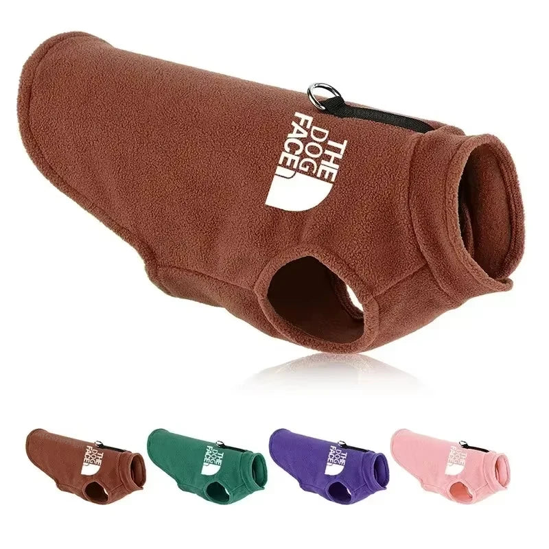 Casaco de Inverno para Cães Pequenos | Roupa Pet em Lã Fleece Quentinha – Chihuahua, Bulldog, Yorkshire