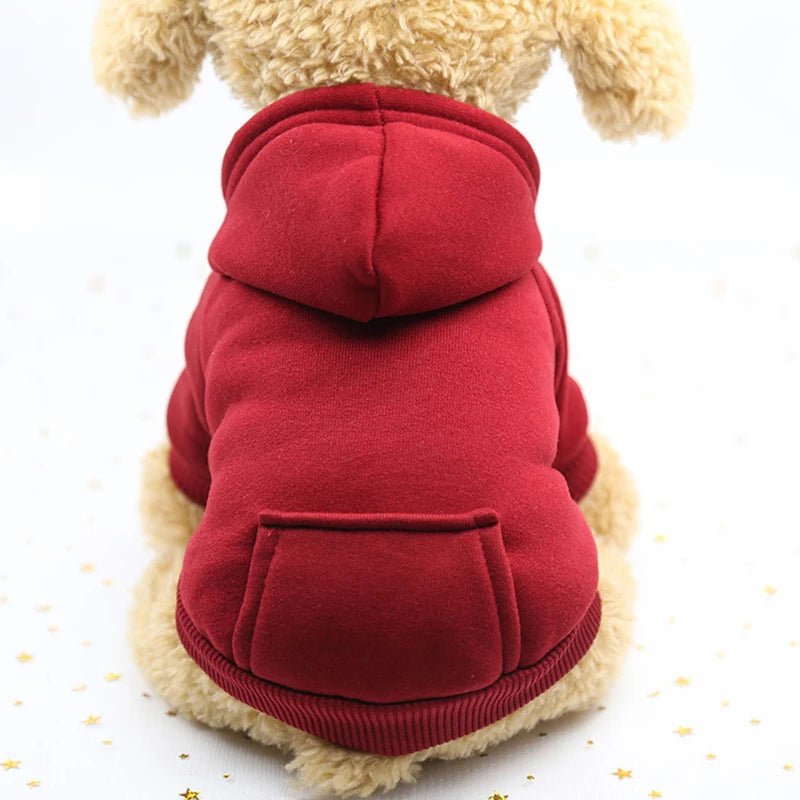 Casaco com Capuz para Cachorro – Roupa de Inverno Quentinha e Estilosa para Pets Pequenos | Moda Outono/Inverno
