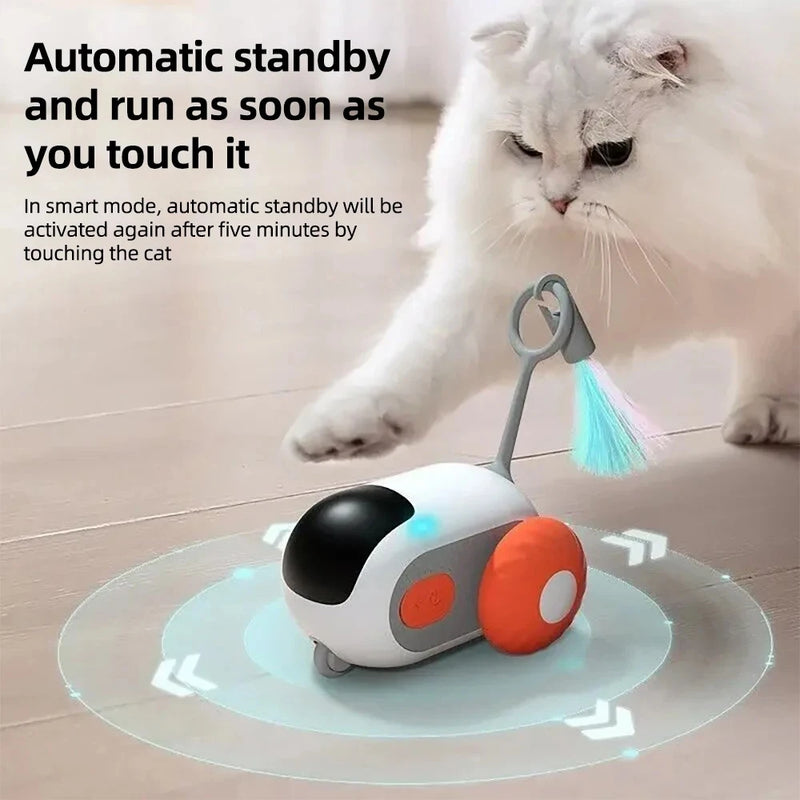 AuMigo TurboPet – Carrinho Interativo Inteligente para Gatos e Cães