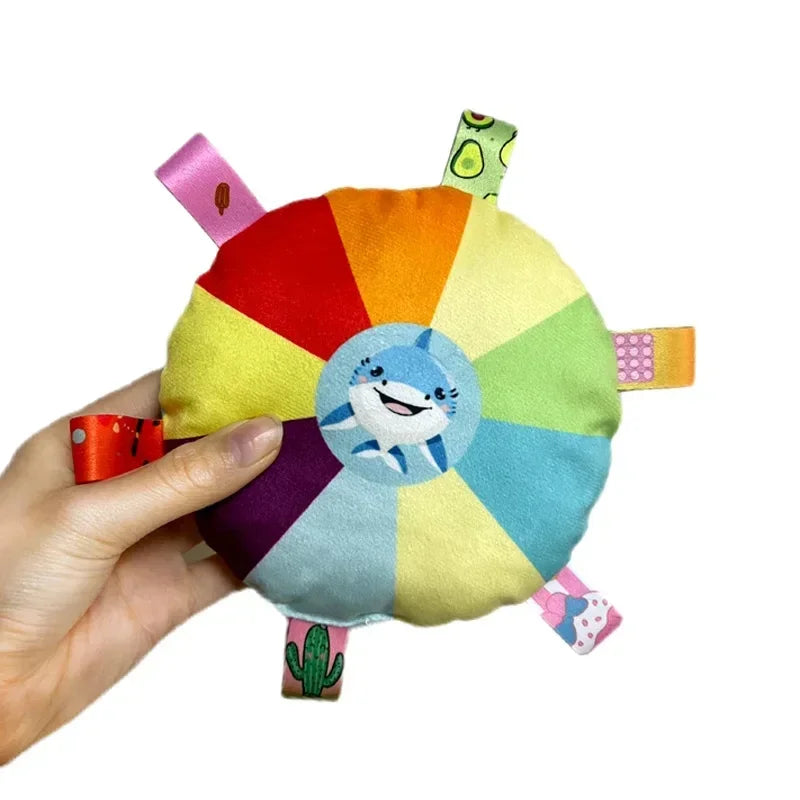 Disco Voador Arco-Íris Divertido – Brinquedo Interativo para Cães