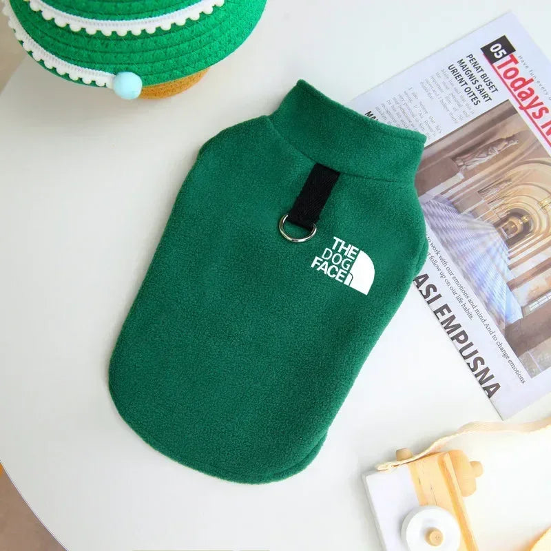 Casaco de Inverno para Cães Pequenos | Roupa Pet em Lã Fleece Quentinha – Chihuahua, Bulldog, Yorkshire