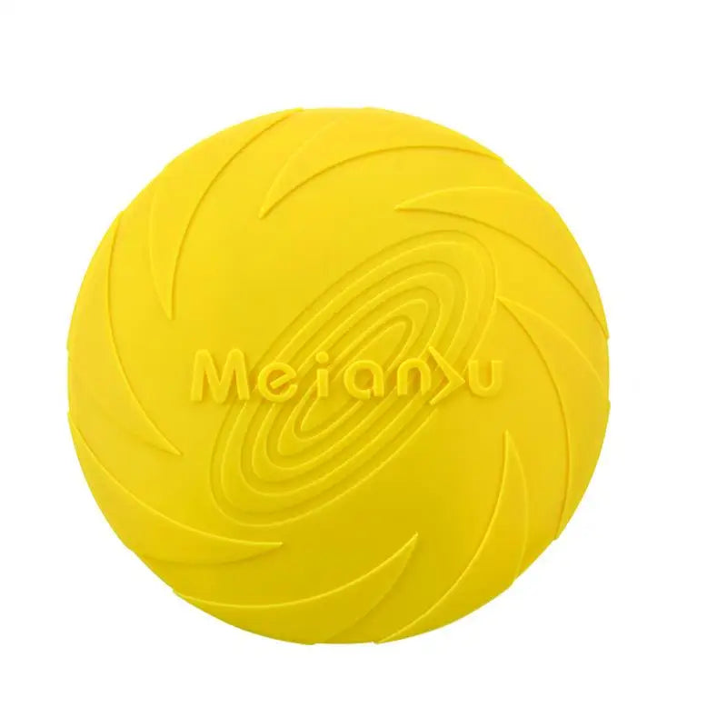OUZEY Disco Voador Resistente para Cães – Brinquedo Interativo e Durável para Treinamento e Diversão ao Ar Livre