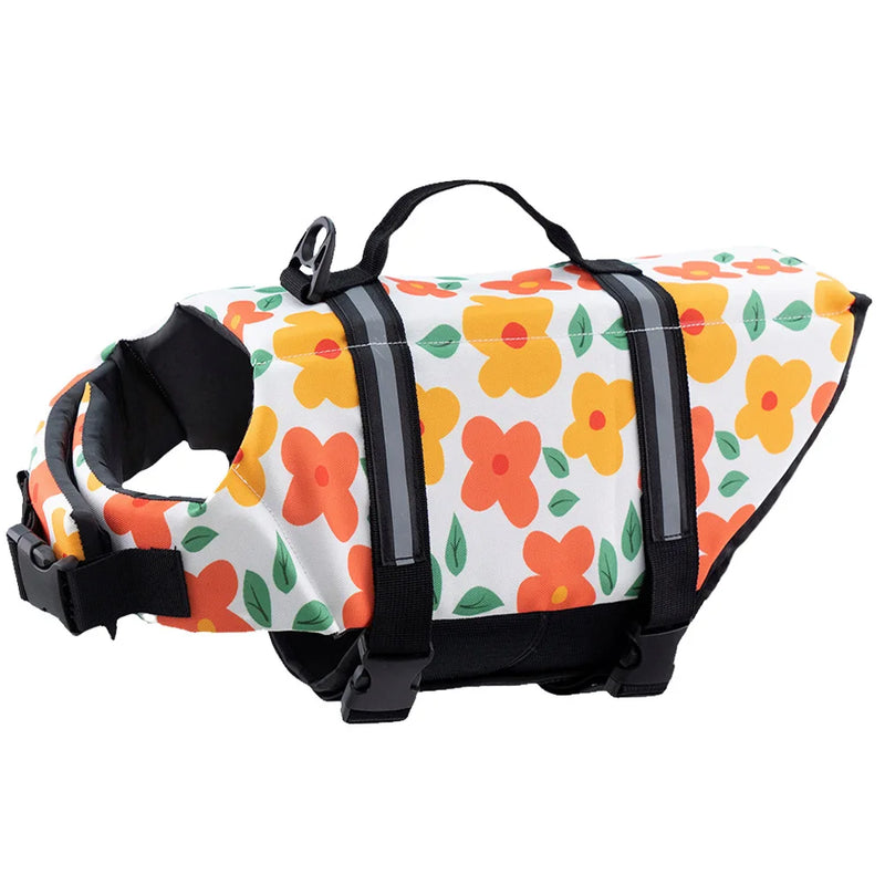 Colete Salva-Vidas para Cachorros – Seguro, Confortável e Estiloso para o Verão!