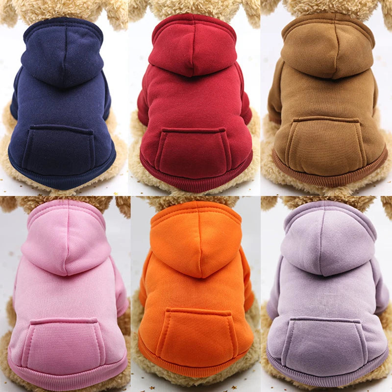 Casaco com Capuz para Cachorro – Roupa de Inverno Quentinha e Estilosa para Pets Pequenos | Moda Outono/Inverno
