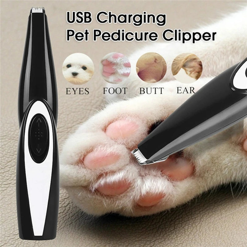 Máquina de Tosa Profissional Recarregável para Cães e Gatos – Baixo Ruído, Potência e Precisão