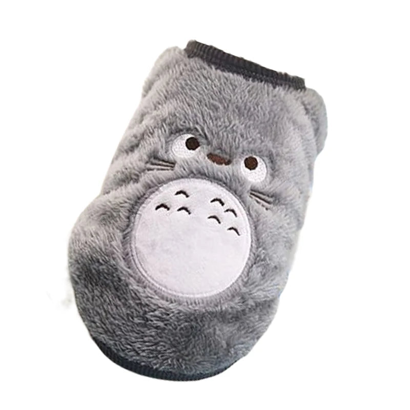 Colete de Inverno em Flanela para Cães e Gatos Pequenos – Roupa Quentinha, Macia e Estilosa | XXS ao M