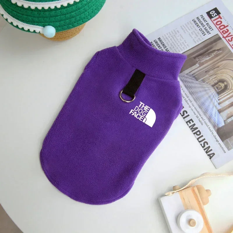 Casaco de Inverno para Cães Pequenos | Roupa Pet em Lã Fleece Quentinha – Chihuahua, Bulldog, Yorkshire