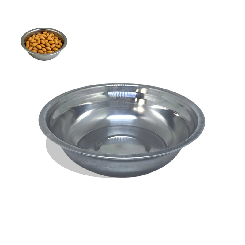 Kit com 10 Tigelas Redondas de Aço Inoxidável 13cm – Resistência e Versatilidade para sua Cozinha