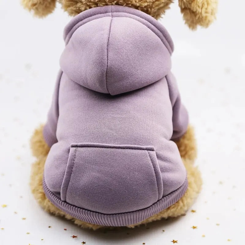 Casaco com Capuz para Cachorro – Roupa de Inverno Quentinha e Estilosa para Pets Pequenos | Moda Outono/Inverno